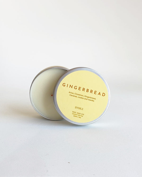 Gingerbread - 120ml Candle Tin