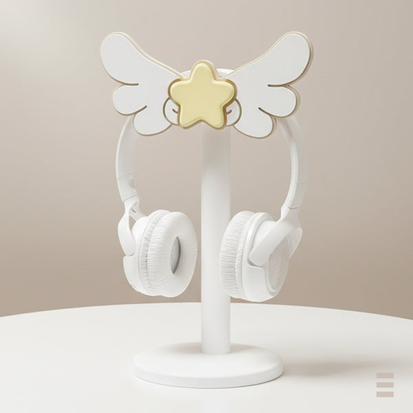 Headphone Stand inspired by CC Sakura Wings | 3D printed